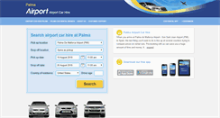 Desktop Screenshot of palmaairportcarhire.com