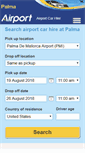 Mobile Screenshot of palmaairportcarhire.com